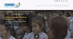 Desktop Screenshot of ccsafamilies.org