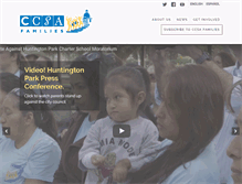 Tablet Screenshot of ccsafamilies.org